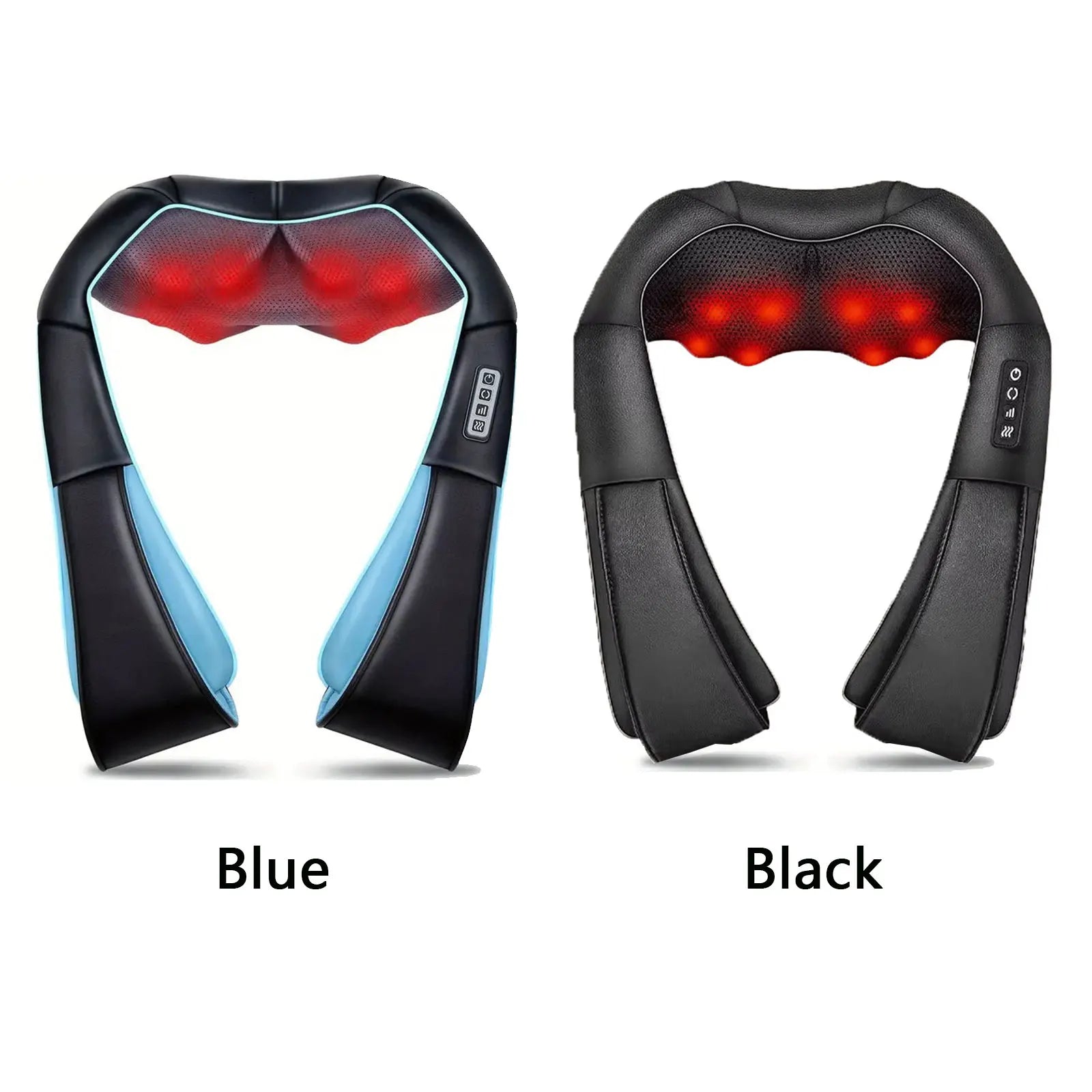 Electric heating massager heating point neck and shoulder massager neck back shoulders waist legs feet and muscles deep