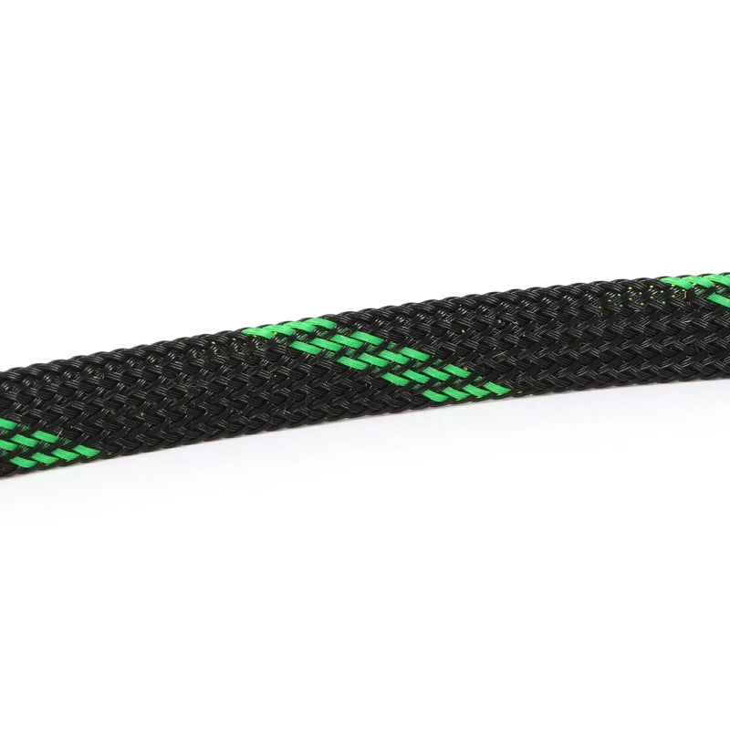 5M Multicolor PET Insulated Braid Sleeving 2mm - 40mm Expandable Wire Cable Sheath Flame-retardant Nylon Braided Mesh