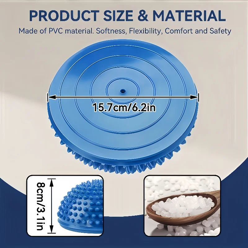 Massage Durian Ball 3D Spike PVC Anti-Slip Full Body Fascia Release Portable Fitness Recovery