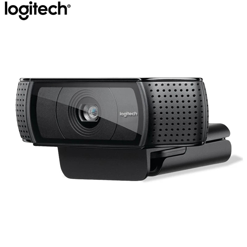 Logitech C920e HD Pro Webcam Widescreen Video Chat Recording USB Smart 1080p Web Camera For Computer C920 Upgrade