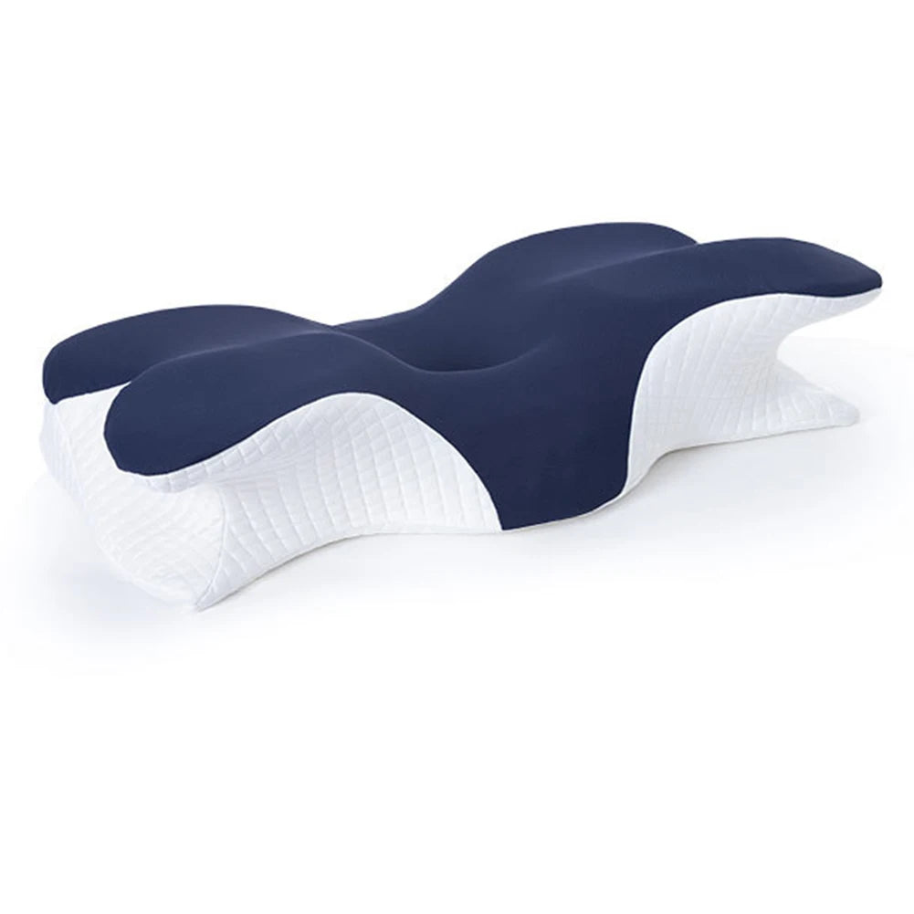 Ergonomic Side Sleeping Butterfly Pillow Comfortable Butterfly Memory Neck Pillow Neck Protection Memory Foam Bedding