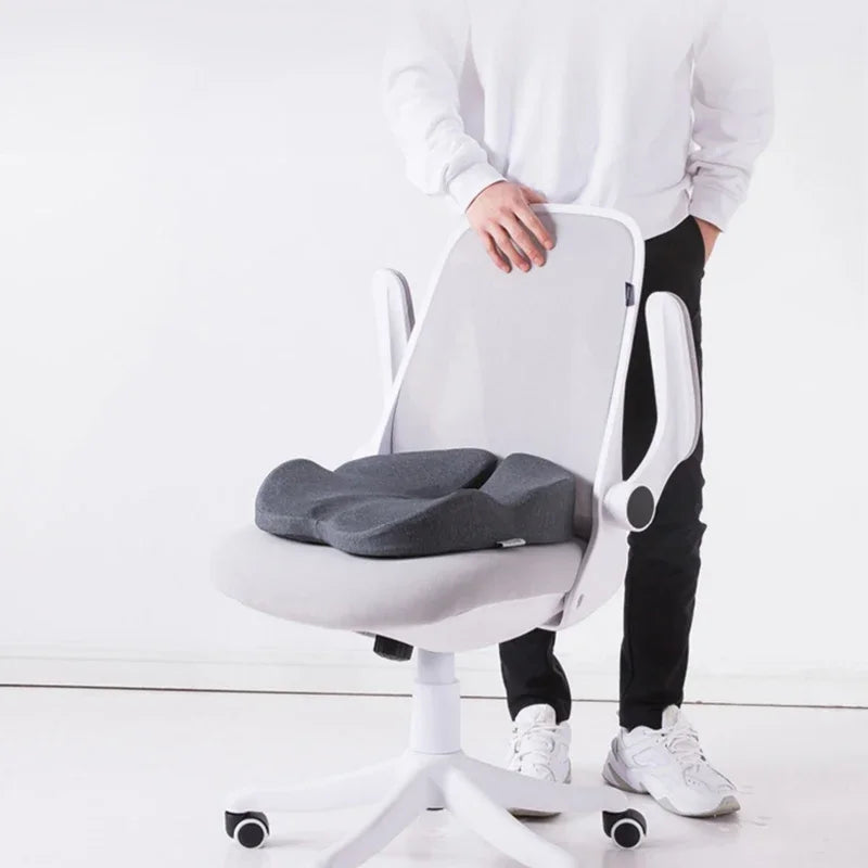 Memory Foam Seat Cushion Non Slip Orthopedic Prostate Cushion for Tailbone Sciaticaback Pain Relief Comfort Chair Car