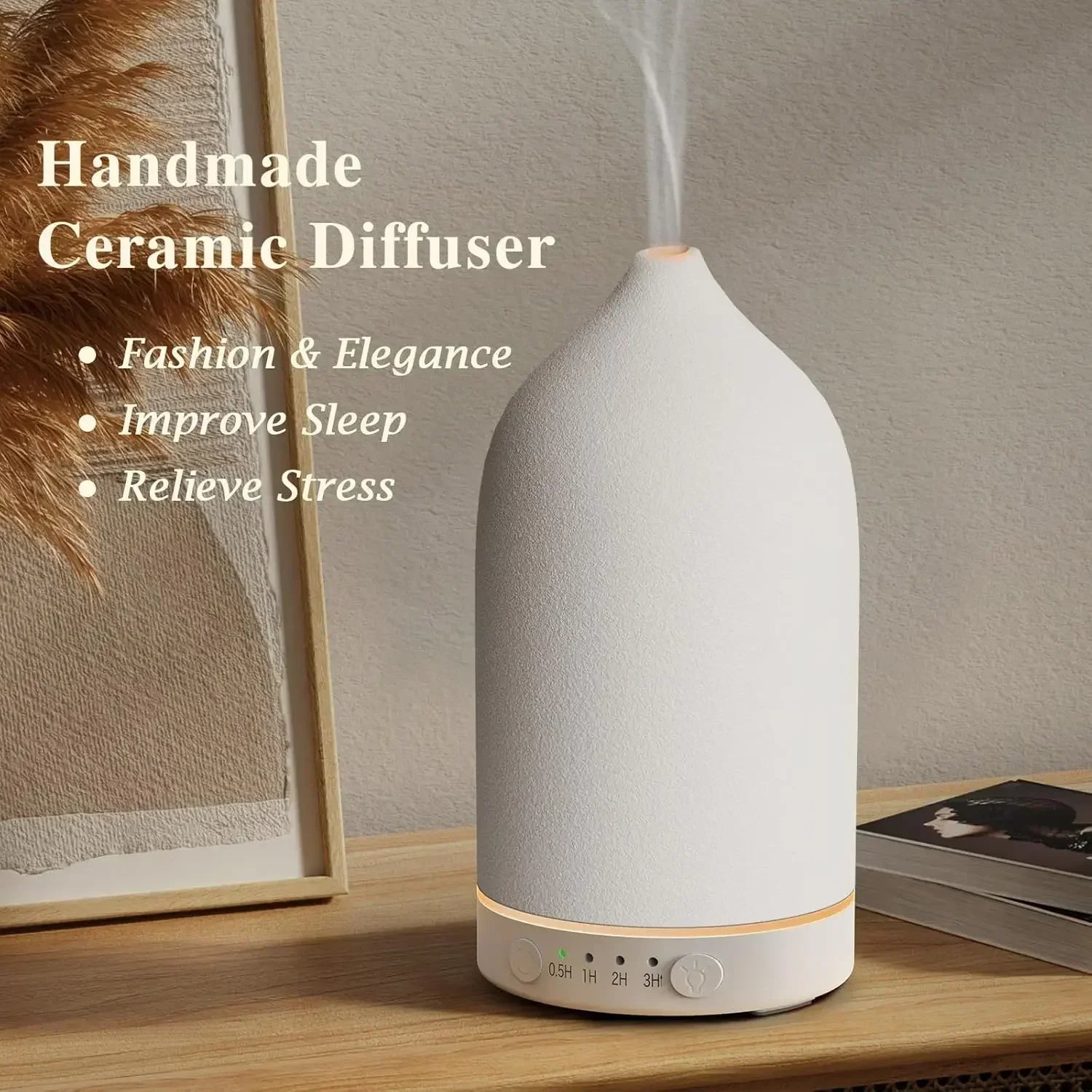 essential-oil-diffuser-100ml-ceramic-ultrasonic-aroma-diffuser-humidifier-timer-setting-7-led-colors-changing-lights-for-home