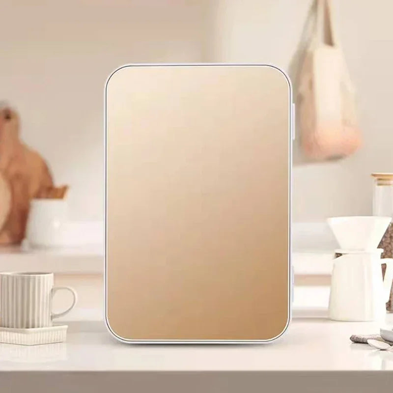 8L Portable Vehicle Refrigerator Mini Fridge Car And Home Dual-Use For Cooling Heating Refrigeration Dormitory