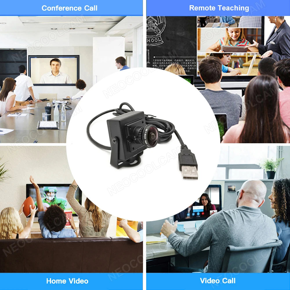 2K HD PC Webcam 2560x1440 Mjpeg Plug And Play Online Video Conferences Live Broadcasts UVC USB Computer Camera