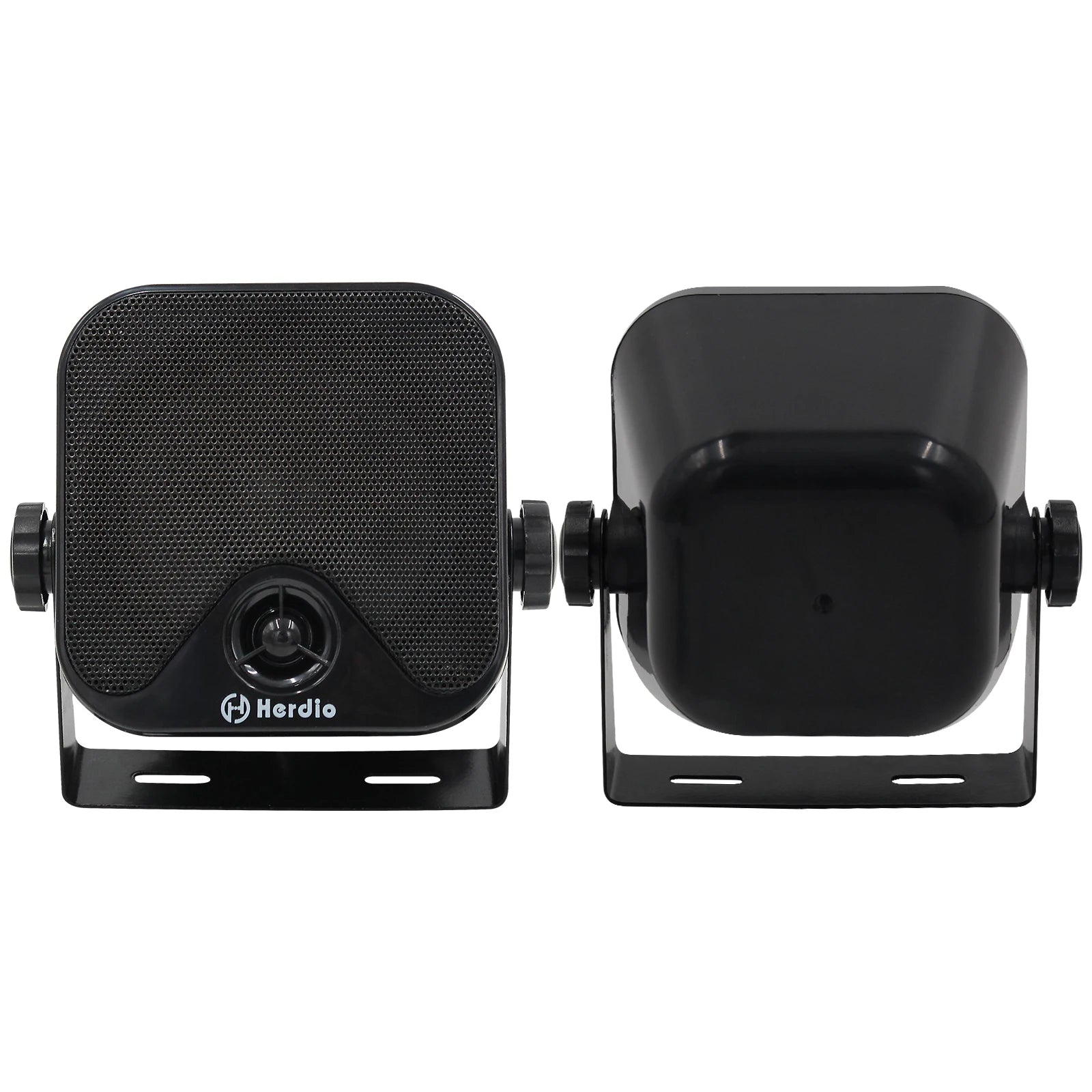 Herdio Waterproof Marine Speakers 100W 4 Inch Motorcycle Audio Speaker Heavy Duty Music Sound System For outdoor ATV