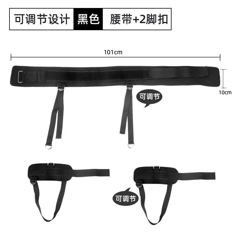 Bounce trainer jumping power Resistance Bands Exercise Bands Adjustable Waist Strap Trainer for Agility Resistance