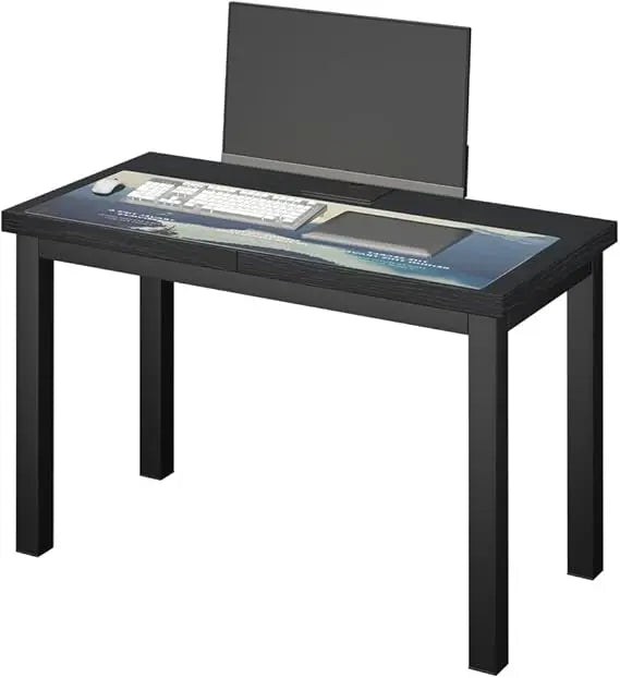 78.7 Inch Large Computer Desk Long Gaming Table Modern Two Person Desk Large Executive Office Desk Double Desks at Home