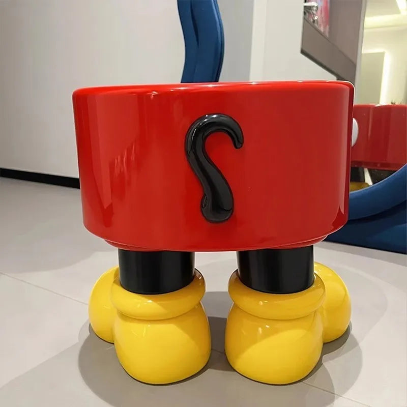 Shoe Changing Stool Home Door Cute Creative Children’s Shoe Changing Stool Living Room Small Stool Entrance Cartoon