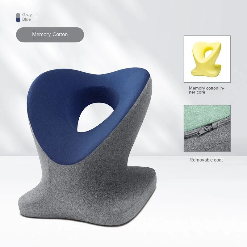 Memory Foam Nap Pillow For Travel Headrest Neck Support Cushions Office Rest Lunch Break Pillow Orthopedic Student Desk