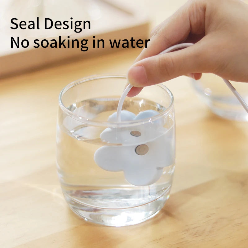 Portable Mini USB with Filter Flower Humidifier Bottle Aroma Diffuser Mist Maker Cool Mist Air Humidifier For Home