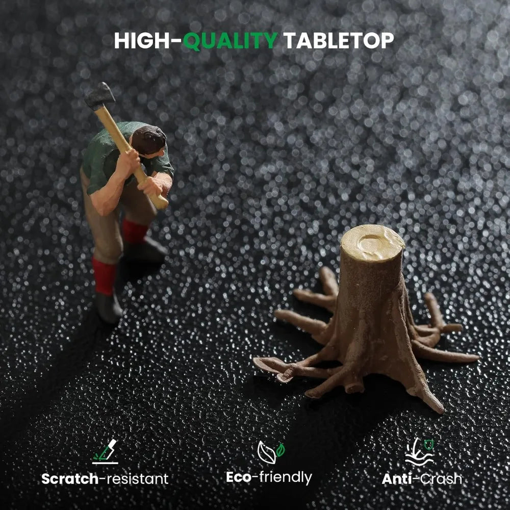 Electric Standing Desk Adjustable - 48 x 24 Inch Sit Stand up Desk with Cable Management - 3 Memory Preset Adjustable