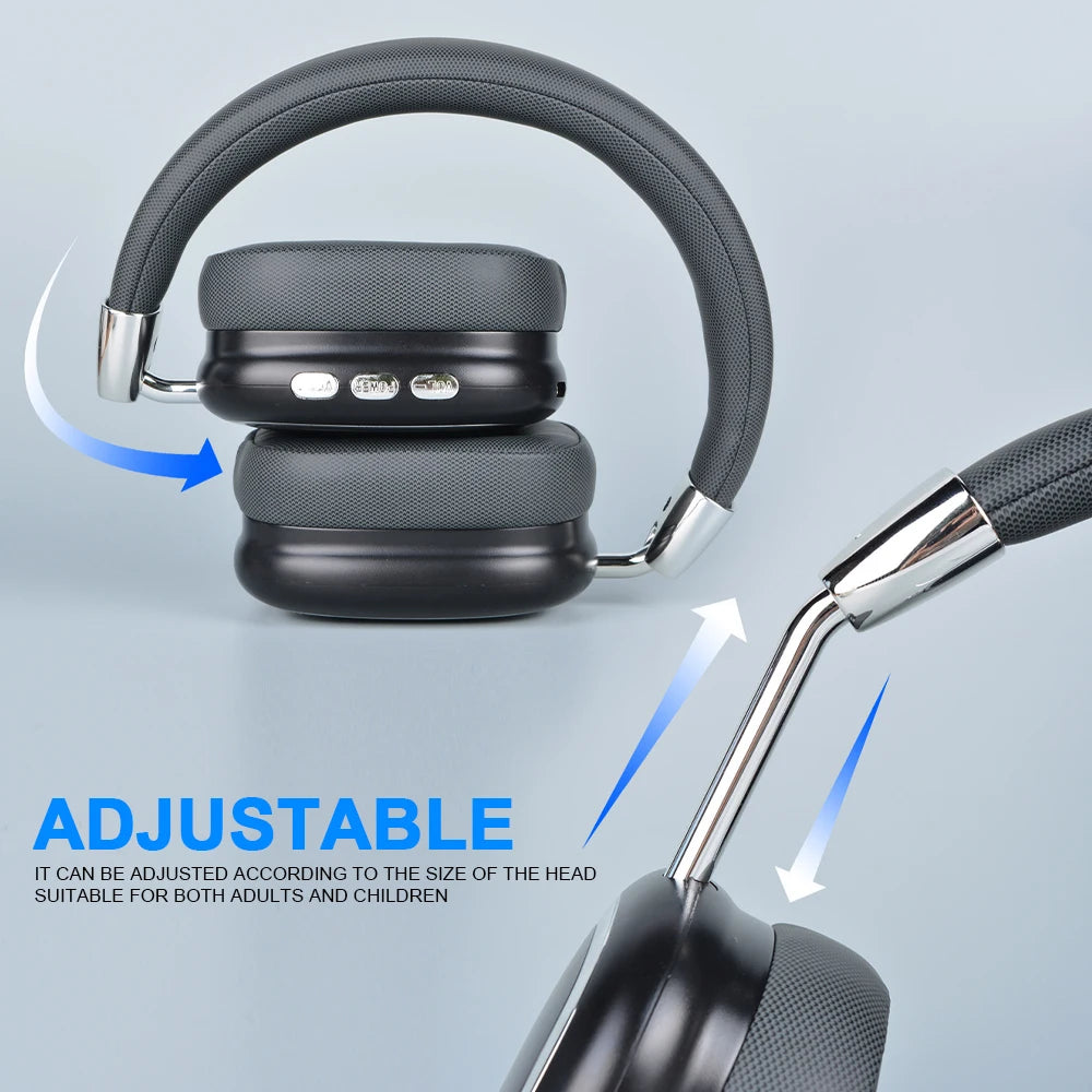 40 Hours Wireless Noise-cancelling Headphones - Personalized Space Audio USB-C Lossless Audio for iPhone Travel Sports