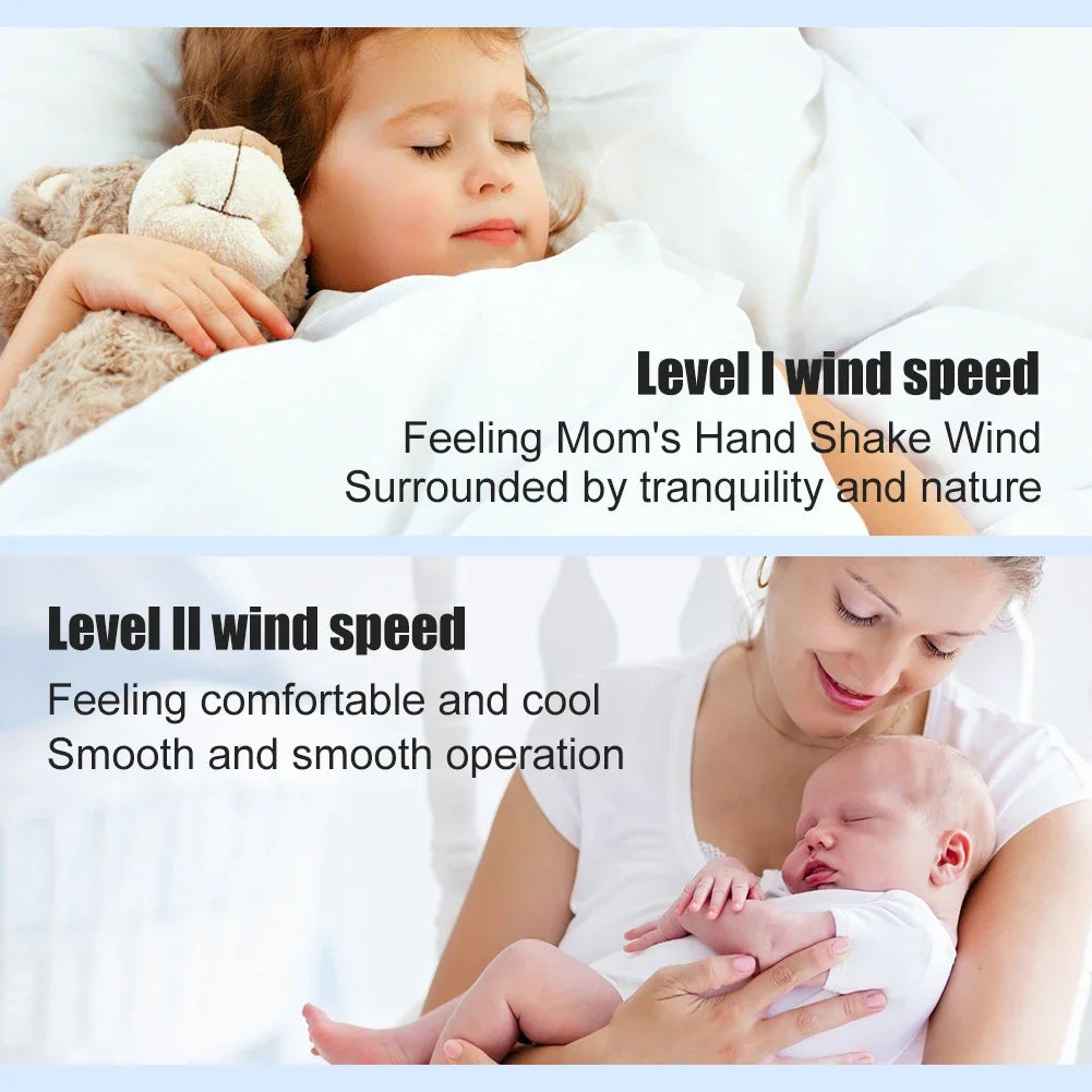 LED Tower Fan Bladeless Cooling Fan 2 Gear Speed No Leaf Air Conditioner Portable Electric Floor Fan for Living Room