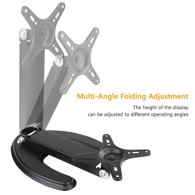 Portable Monitor Stand 14-29 inch Universal Rotating Foldable Desktop PC Display Base Bracket Adjustable Monitor Holder