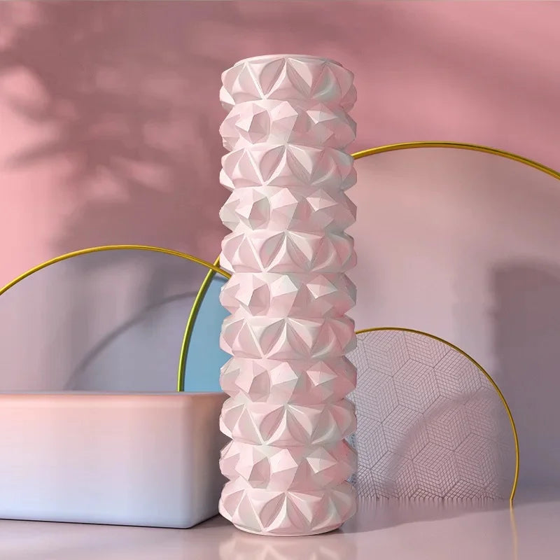 Diamond Foam Axle New Style Roller Slimming Legs Beauty Shaping Deep Massage Yoga Column Muscle Relaxation Equipment