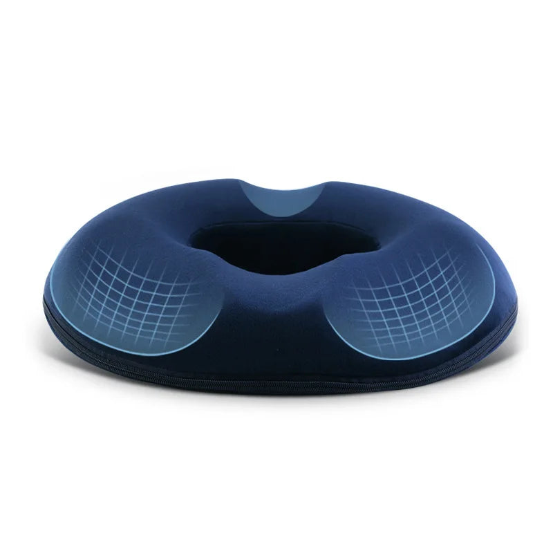 Memory Foam Donut Seat Cushion Comfort Sofa Tailbone Orthopedic Foam Anti Hemorrhoid Massage Tailbone Pillow for Car