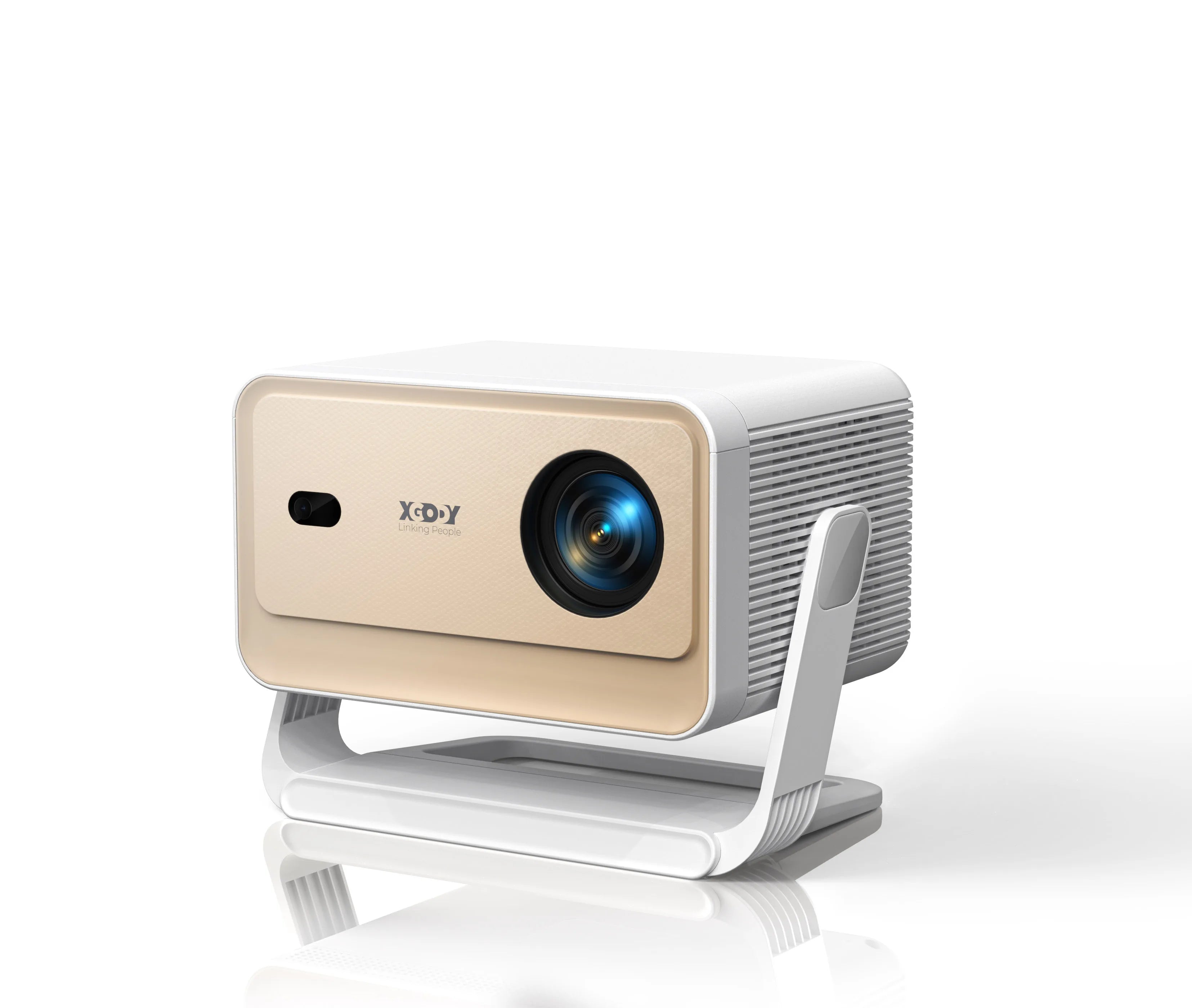 XGODY Projector 26000 Lumens Netflix Official 4K 32GB Projector Voice Control Whale OS WIFI BT5.4 Home Theater - Gimbal