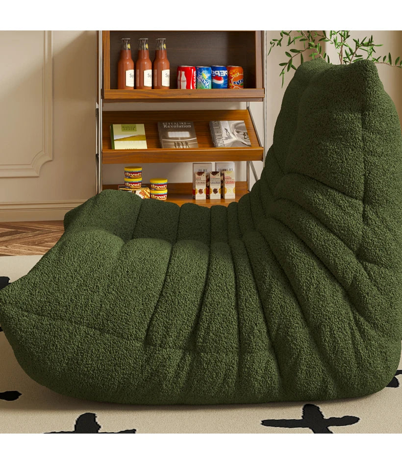 Sleep Tatami Single Small Lazy Sofa Caterpillar Balcony Reclining Leisure Chair Net Red Bedroom Can Lie