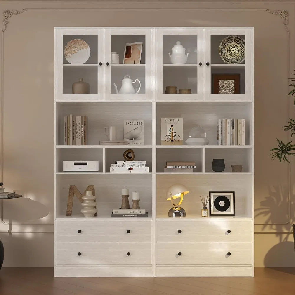 large-7-tier-wooden-bookshelf-with-drawers-modern-storage-cabinet-for-living-room-suitable-for-home-use