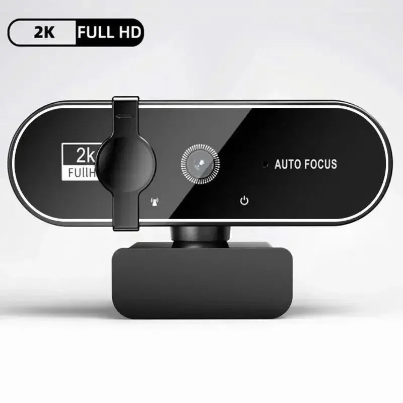 4K 2K 1080P Webcam with Microphone Autofocus 8MP Full HD Camera for Windows PC Laptop IOS Macbook External Web Cam
