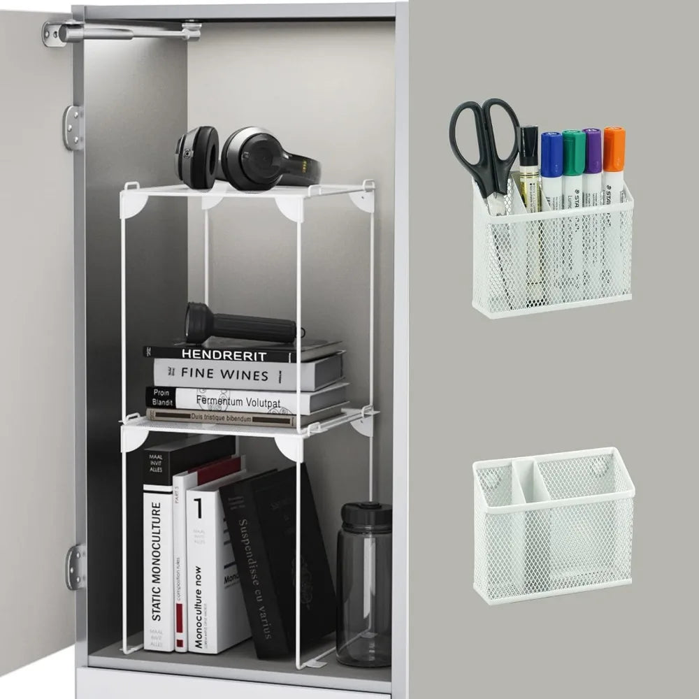 neudeoc-locker-organizer-and-accessories-kit-includes-mesh-locker-shelf-and-magnetic-pen-holder-suitable-for-school-work-kit