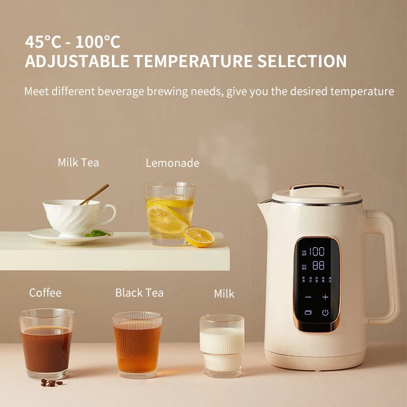 Electric kettle adjustable temperature stainless steel integrated kettle automatic power outage health preservation