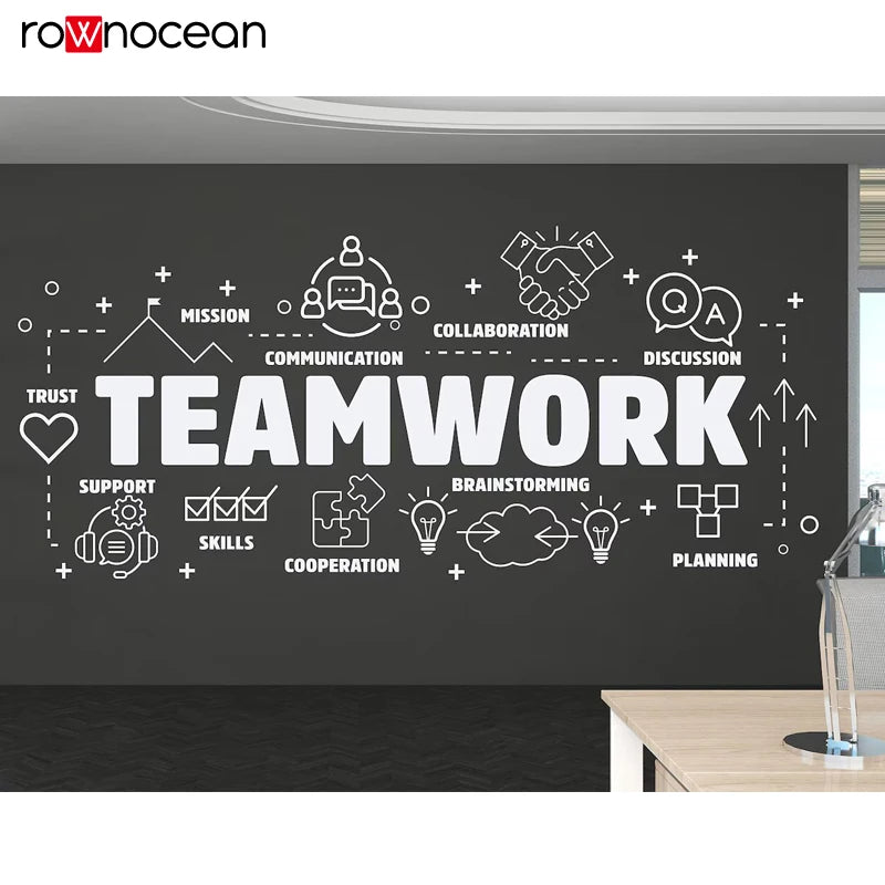 teamwork-wall-decal-office-enterpreneur-gift-wall-vinyl-stickers-art-decoration-murals-s816