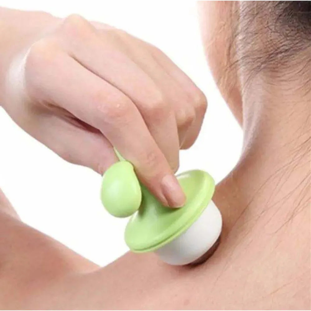 Small Potted Eye Massager Silicone Bean Sprout Magic Massager Silent Roller Ball Sustainable Dormitory Ice Compress