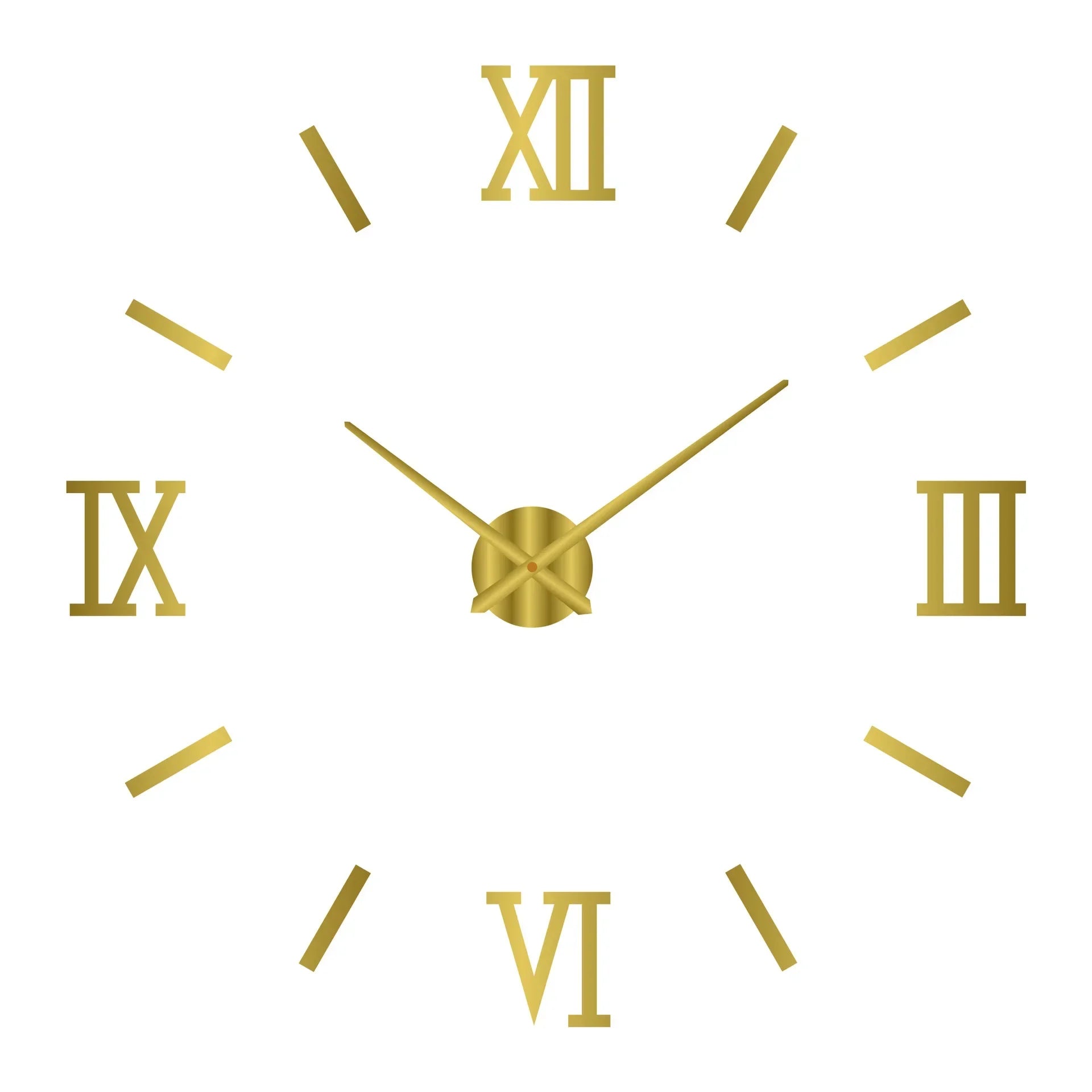 Large 3D Wall Clock Luminous Classic Wall Clocks DIY Digital Clock Wall Watches Stickers Silent Clock for Home Living