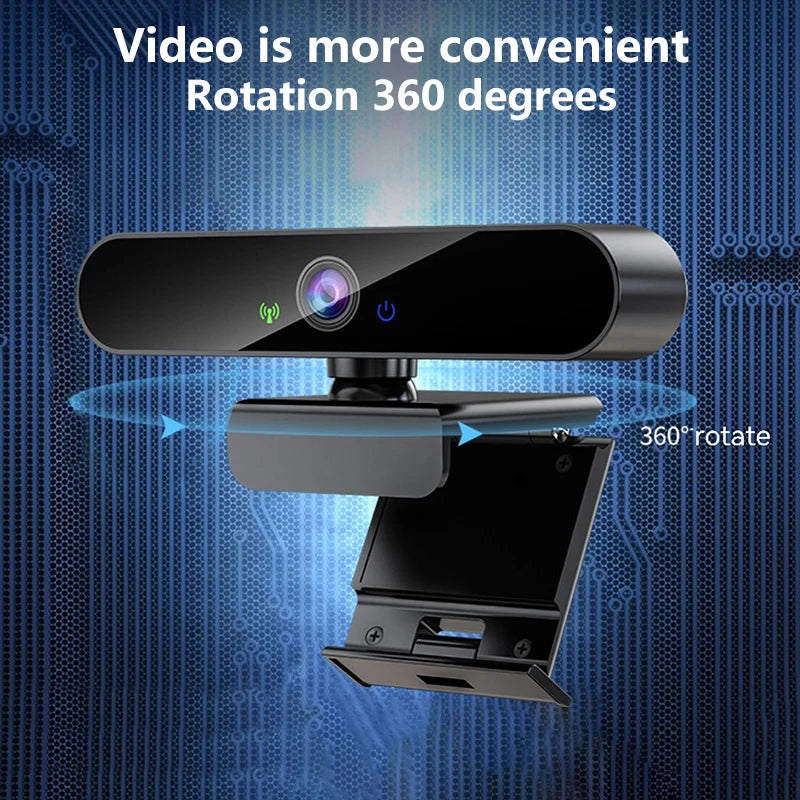Webcams 4K USB Web Camera with Microphone Autofocus 2K Camera PC Computer Laptop Live Streaming 1080P Webcam for Video