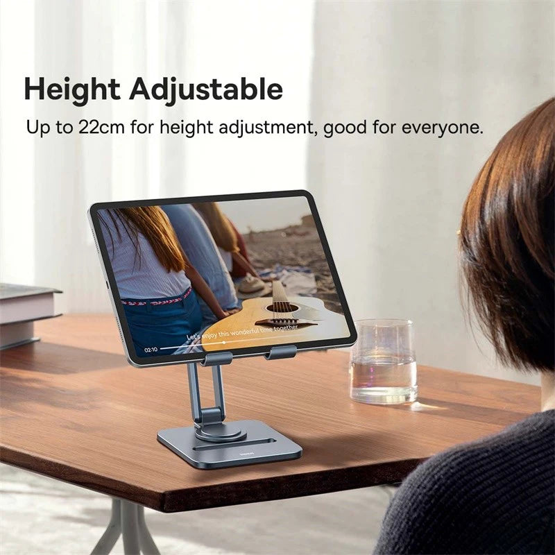Baseus Tablet Stand For iPad Pro 12.9 11 Xiaomi Tablet Aluminum Desktop Holder For iPad Stand Bracket Mount Support