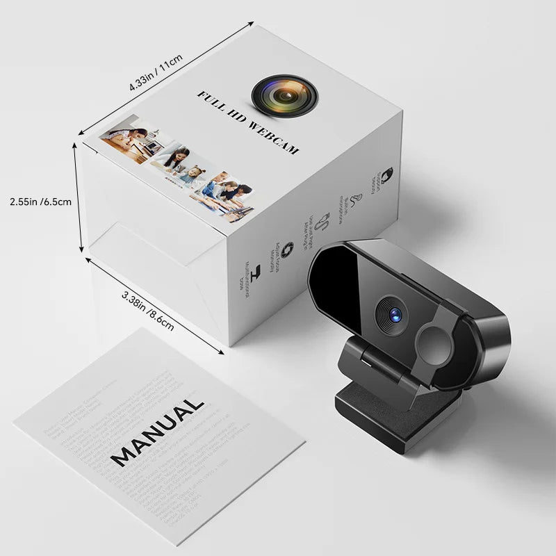 Full HD 1080P 2K 4K Webcam PC Laptop Auto Focus Webcam Live Streaming Flexible With Microphone Live Broadcast For Video