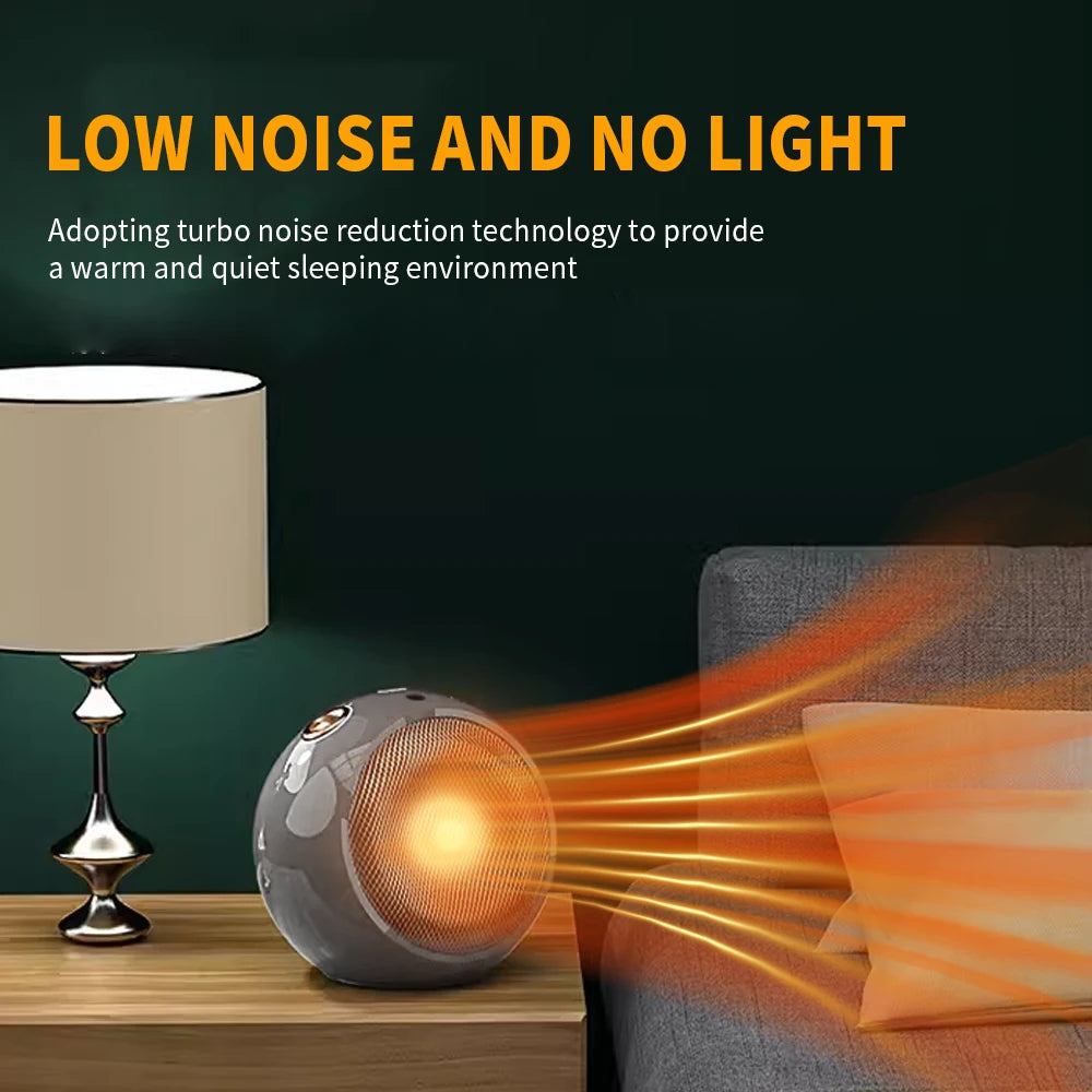 1500W Portable Electric Space Heater with Thermostat 1S Fast Heating Overheating & Tip Over Protection Safe for Office