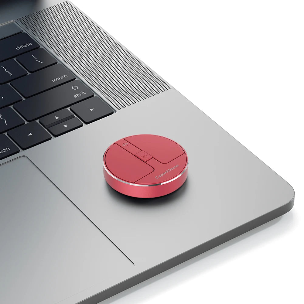 Wireless Mouse 3 Mode Bluetooth5.2/2.4G/USB Mini Capacitive Mice Ultra Thin Wireless Computer Mouse Adjustable DPI