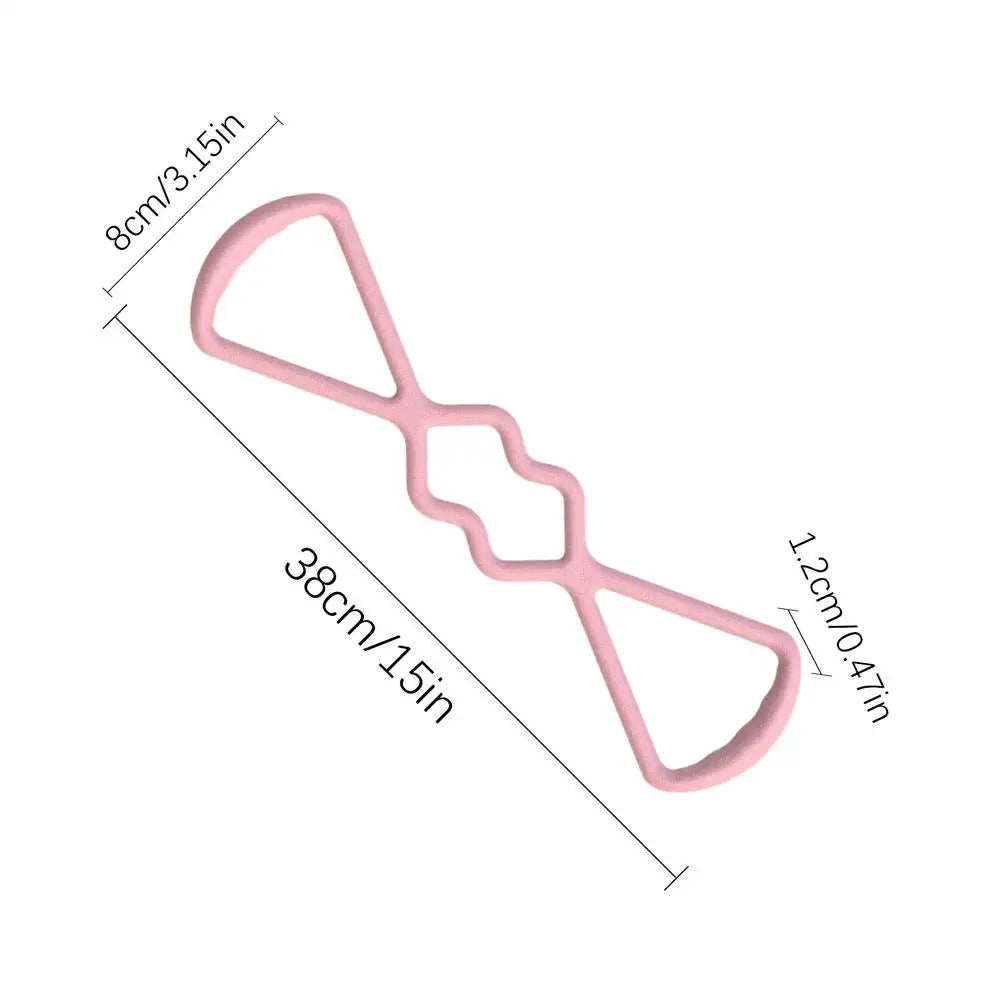 Resistance Bands 8-Shaped Stretcher For Fitness Back Shaping elastic Band Open Shoulder Stretching Band for Shoulder