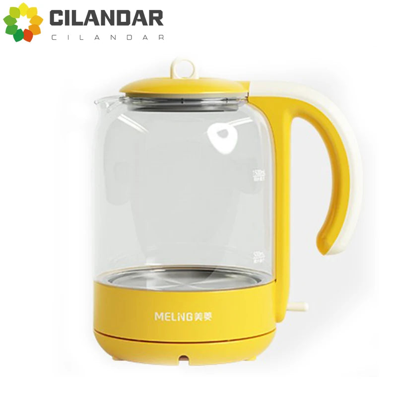 2025 New Meiling Household and Commercial Electric Kettle Chinese Style Small Fresh Glass Anti dry Burn Protection