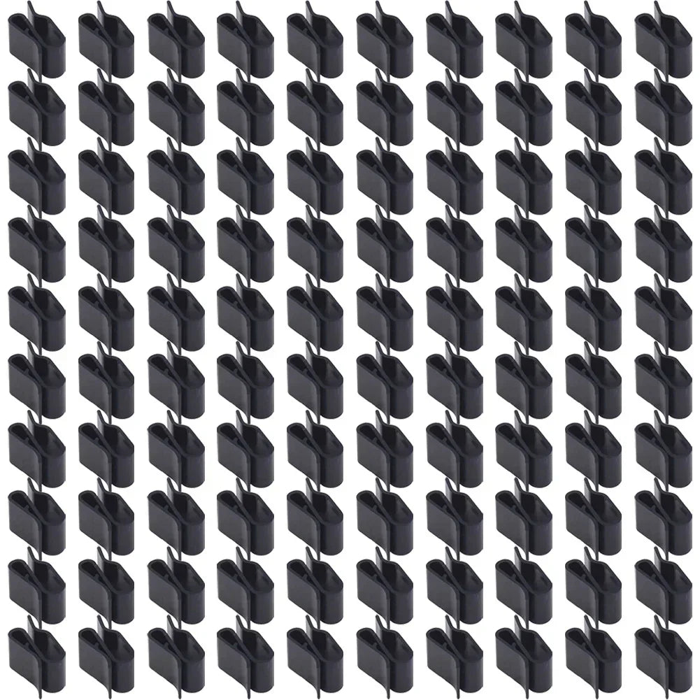 50Pcs Solar Panel Cable Clip Plastic PV Wire Clip Solar Cable Wire Installation Fixing Clip Fastener - CHINA