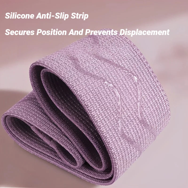 Elastic Workout Bands Anti-Slip Squat Portable Glute Thigh Yoga Gym Equipment Resistance For Legs And Butt Hip Booty