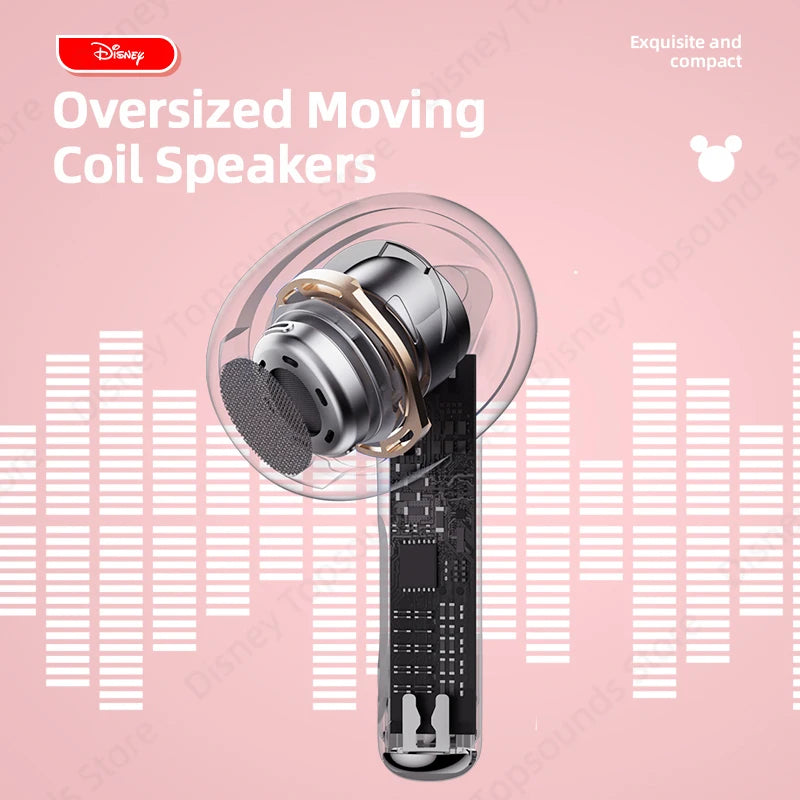 Choice US Disney LK-10 Bluetooth 5.2 Immersive Sound Earphones Long Endurance Earbuds Fast Charging Gaming Headphones