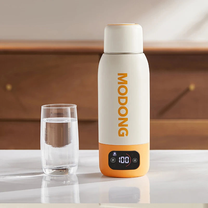 100-240V Electric Kettle 600ML Portable Heating Cup Multifunction Boiled Water Pot Smart Teapot Adjustable Temperature