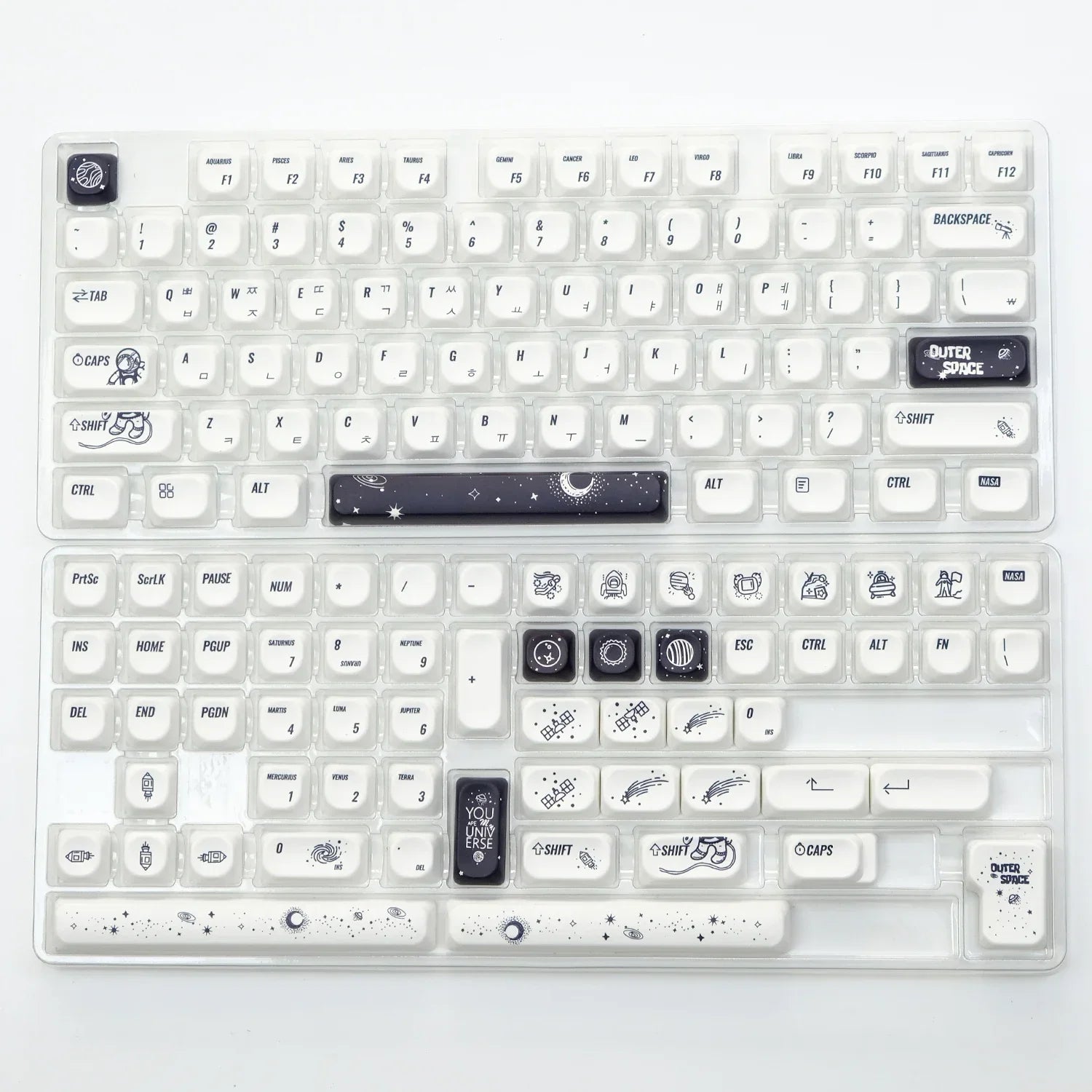 KBDiy 139 Keys/Set KOA Profile Korean Keycaps GMK 9009 for Mechanical Keyboard Keycap MX Switches Custom Retro PBT Key