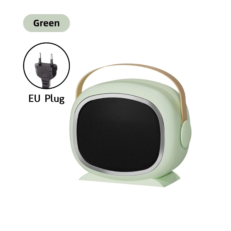 MSS 1200W PTC Ceramic Electric Heater - Fast Heating Air Warmer with Anti-Tip Over Home Office Winter Heating Appliance