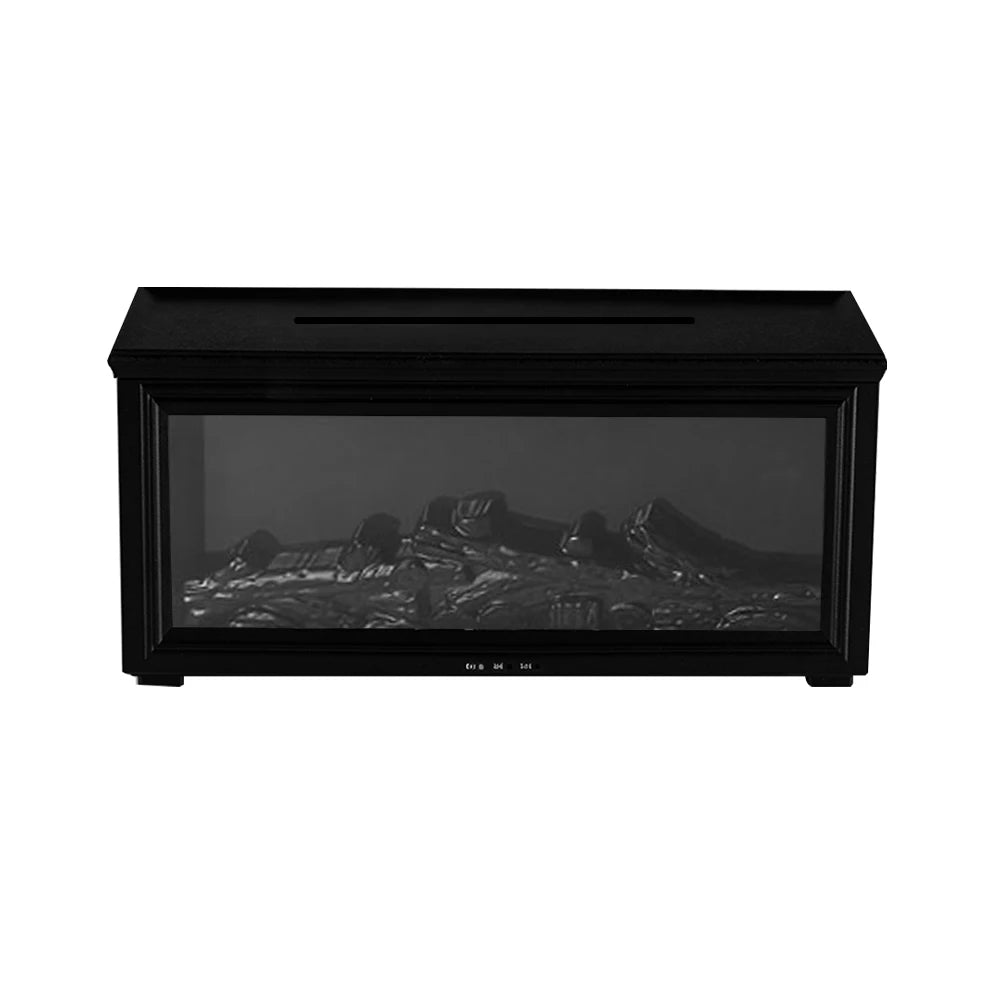 Aroma Air Humidifier Flame Fireplace Essential Oil Diffuser Desktop USB Cool Mist Maker Ultrasonic Aroma Diffuser