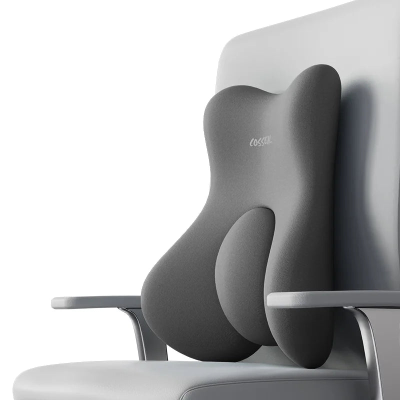Memory Foam Lumbar Back Cushion Car Office Chair Lumbar Cushion Postpartum Waist Support Multi Functional Pain Relief