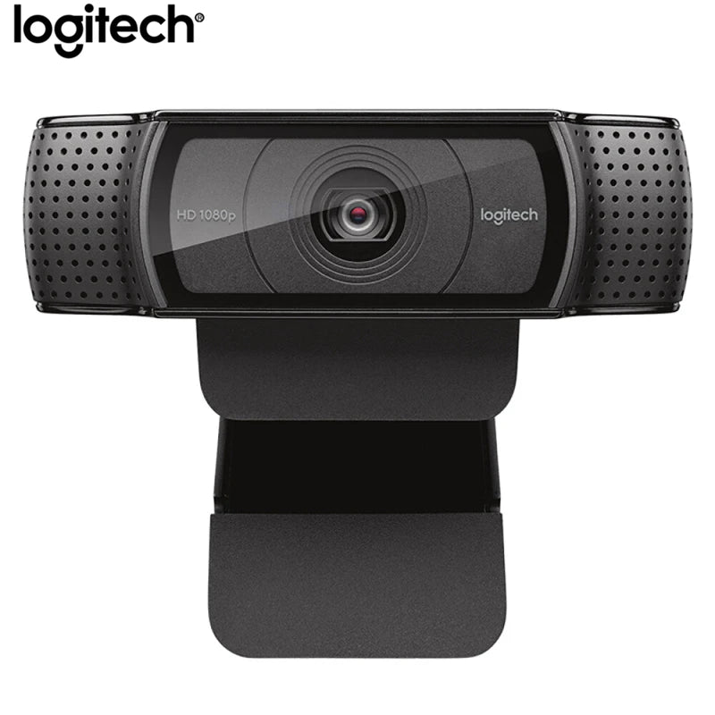 Logitech C920e HD Pro Webcam Widescreen Video Chat Recording USB Smart 1080p Web Camera For Computer C920 Upgrade