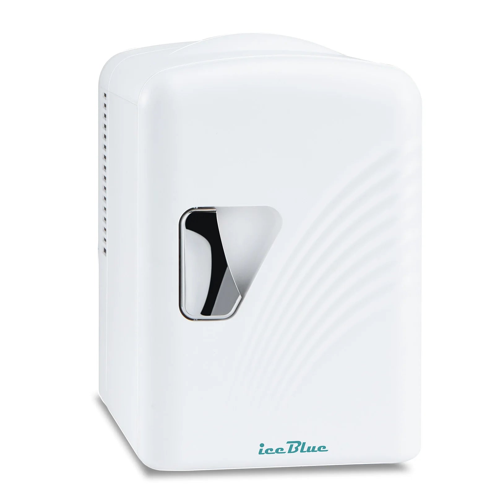 iceBlue Retro Mini Fridge 4L/6Can Dual-use Low Noise Refrigerator Warmer Cooler Makeup Skincare Portable Fridge