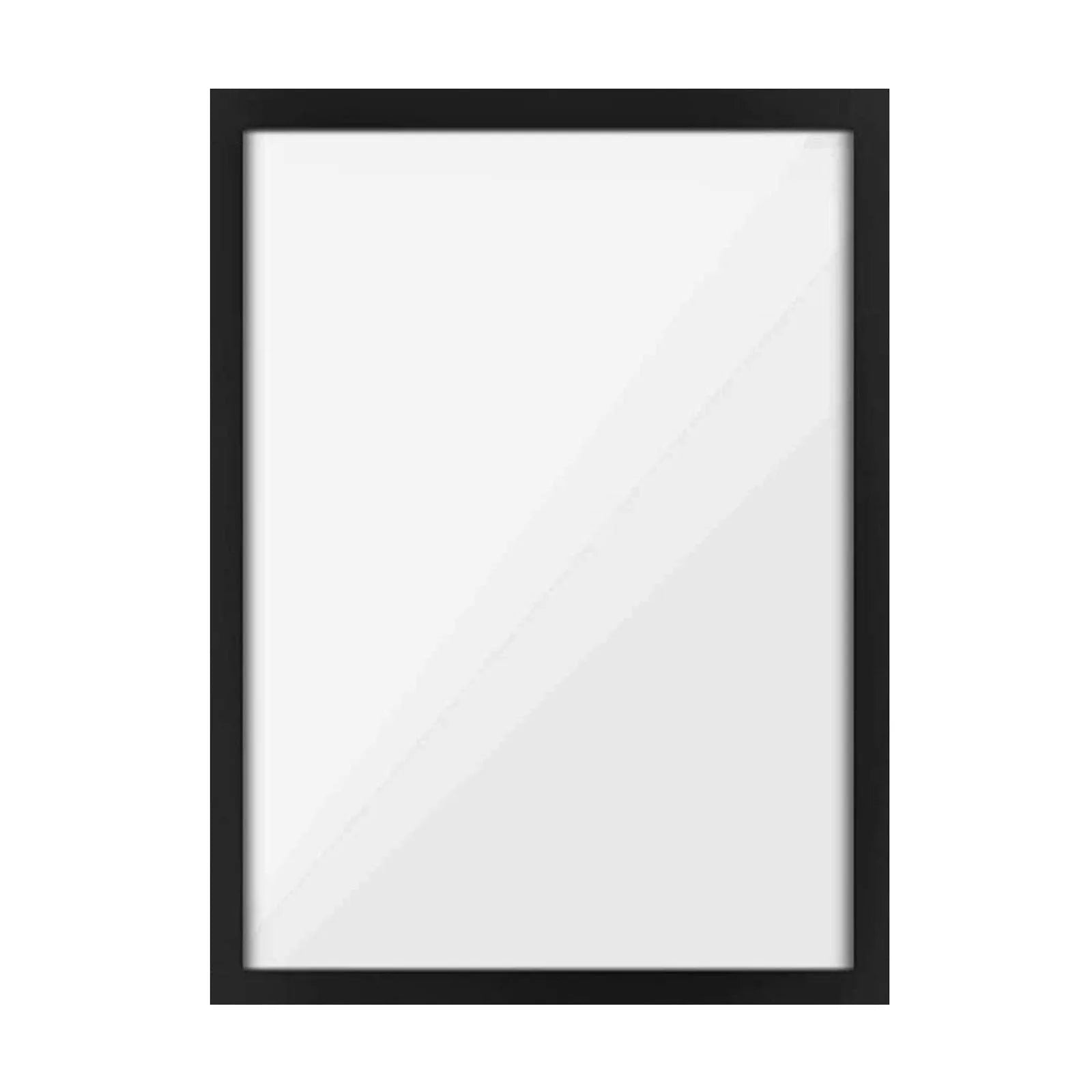 25x35cm Magnetic Photo Frame Diamond Art Frame Pvc Black Painting Pictures Certificates Display Frame Home Office Wall