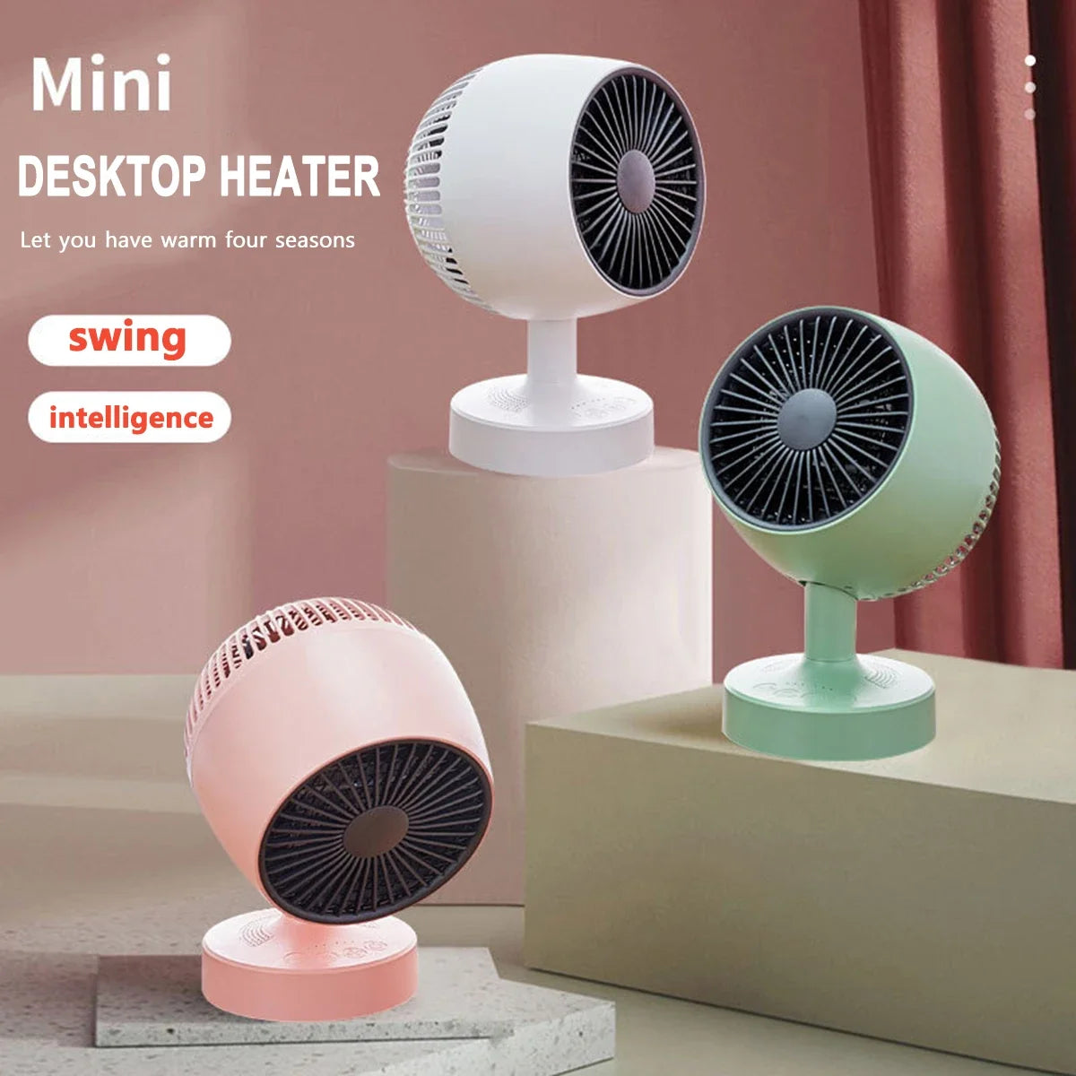 Desktop intelligent constant temperature small shaking head heater three speed adjustable temperature mini home office