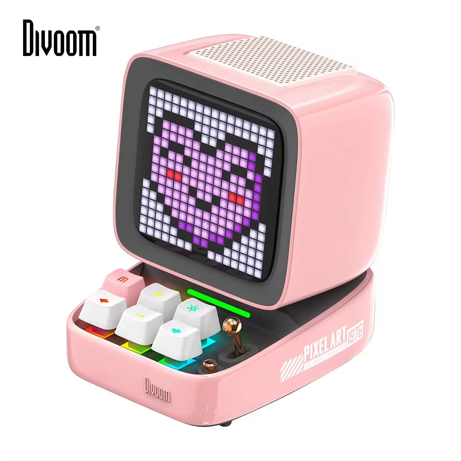 divoom-ditoo-pro-retro-pixel-art-bluetooth-portable-speaker-alarm-clock-diy-led-display-board-cute-gift-home-light-decoration